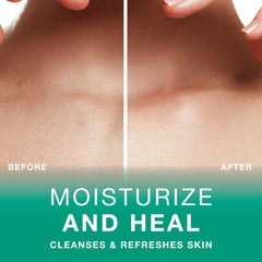 VITAMINS AND SEA BEAUTY body wash lather for a silky, hydrating cleanse.