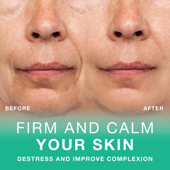 Vitamins and Sea Beauty serum dropper closeup shows quick-absorbing texture
