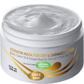 VITAMINS hair cosmetics keratin mask bottle for deep conditioning and moisture.