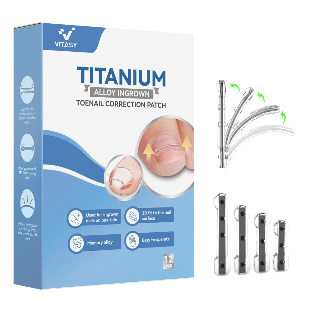 VITASY ingrown toenail kit with four sizes for a customizable fit and comfort.