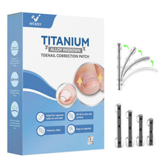 VITASY ingrown toenail kit with four sizes for a customizable fit and comfort.