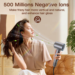 VivaEase hair dryer ionic technology for smoother, shinier hair.