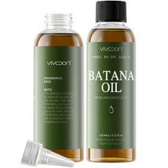 Vivccon Batana Oil bottle for daily hair nourishment and shine.