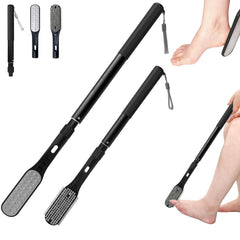 VIVEBEI long handle foot scrubber extended for easy reach and comfortable cleaning