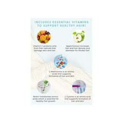 Viviscal Professional Thin to Thick Shampoo label displays product name and usage notes.