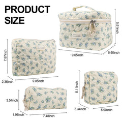VIWIME makeup bag travel-friendly design for on-the-go touchups.