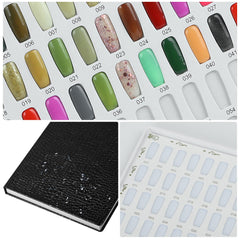 vnjaoi professional 308-nail-colors-chart-number-label-stickers streamlines bottle finding for efficient manicures.