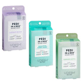 VOESH Pedi in a Box Lavender Relieve bottle for calming foot care.