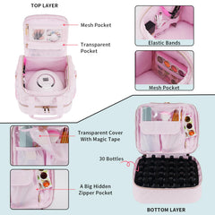 VOFIpremiAm case side pockets for remover and small tools help prevent leaks and keep essentials accessible.