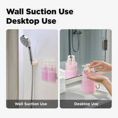VOGOGE 55ml pump bottles ideal for shampoo and conditioner on the go.