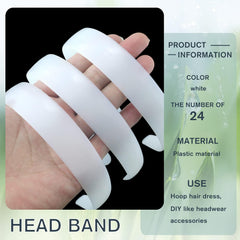 VOKOY headbands bendable elastic shows flexible fit for all-day craft sessions