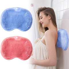 VOPHIA back scrubber mounted on wall provides soothing back massage during shower
