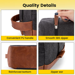 Vorspack canvas and PU leather material detail emphasizes durability and shape retention.