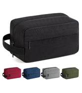 Vorspack travel toiletry bag open view highlighting roomy main compartment for toiletries