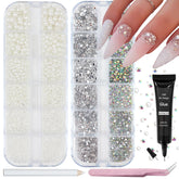 VOTACOS nail-art-pearls packaging for easy at-home manicure setup.