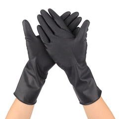 VOVCIG Hair Dye Gloves packaging and set; right and left-handed fit for versatile coloring tasks.