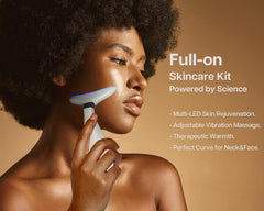 VRAIKO Lily top view highlights compact design for travel skincare sessions