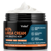 VREKEF Urea Cream 60% bottle for deep hydration on feet