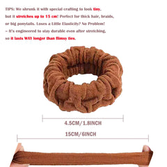 Vrose Flosi all-day-hold ponytail demonstrates secure grip during active wear.