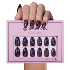 VSALON gap-free-fit nails ensure smooth manicure during daily tasks