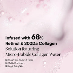 VT COSMETICS Bubble Serum texture while applying for smooth skin feel.
