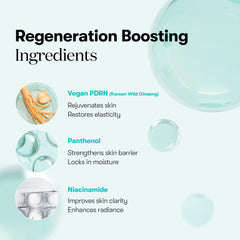 VT COSMETICS PDRN Hydrogel Mask ginseng-derived ingredients support revitalized complexion