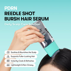 VT COSMETICS close-up of brush head applicator for precise scalp delivery