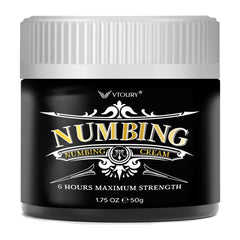 VTROUY Deep Numbing Cream packaging for travel-friendly use.