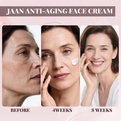 vurfoo JAAN cream texture swirl demonstrates creamy formula for deep hydration and quick absorption