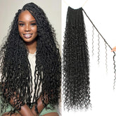 VustBeauty Goddess Locs 30inch bundle-pack overview for full-head installation