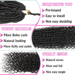 VustBeauty Goddess Locs breathable base for scalp comfort