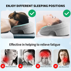 VVB Face Down Pillow Headrest removable cover simplifies cleaning and care.