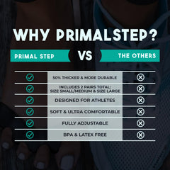 VYCE PrimalStep toe separators on foot demonstrate toe splay during walking