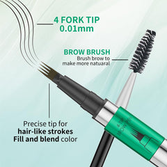 W3W eyebrow pen close-up highlights hairlike strokes for realistic texture.