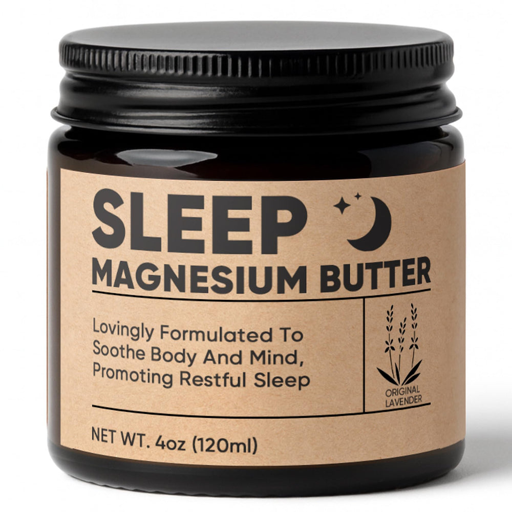 WAESKI Magnesium Butter Sleep jar highlights lavender calm for restful nights