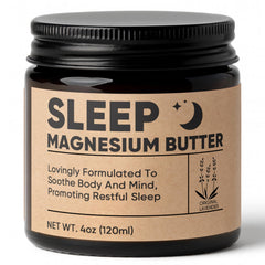 WAESKI Magnesium Butter Sleep jar highlights lavender calm for restful nights