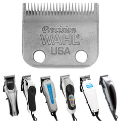 Wahl 1045 blade set model 9100-9200-9400 closeup for easy blade replacement