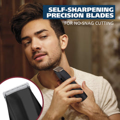 Wahl beard-trimmer-combs-and-guard offers versatile styling with safe trims