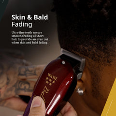 Wahl Professional Balding Blade 6X0 durability built for daily salon use.