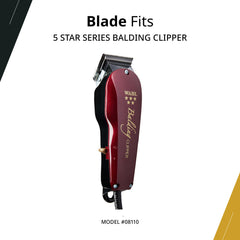 Wahl Professional Balding Blade 6X0 maintenance-ready with oil and screws.