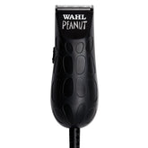 Wahl Professional Black Peanut Trimmer front view for precise detailing on hairlines
