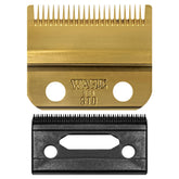 Wahl Professional stagger-tooth gold bladeset closeup for precise blending.