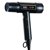 Wahl Professional Vanquish hair dryer showing controlled airflow for fast, even drying