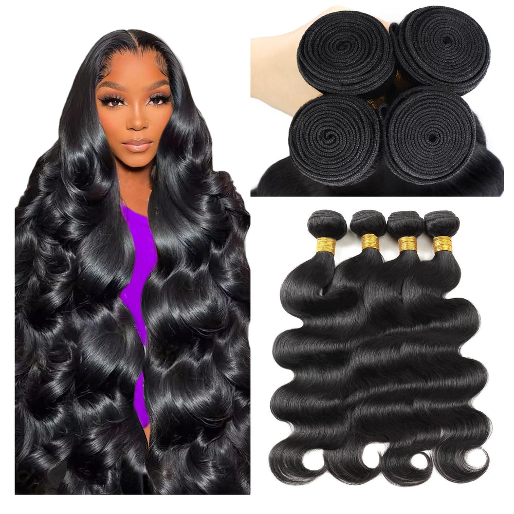 WAITWO 20-inch Brazilian body wave bundles for natural blend and fuller hair