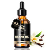 Waking Forest vanilla beard oil bottle offers deep conditioning for a moisturized beard.