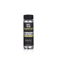 Walker Tape Ultra Hold brush-on adhesive demonstrates precise control for secure wear and long-lasting hold.