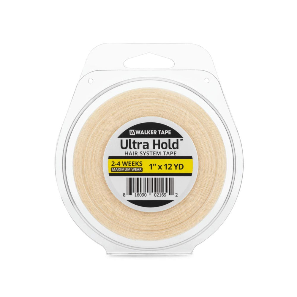Walker Tape Ultra Hold tape roll closeup for long-lasting hair extension hold