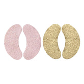 Wander Beauty Baggage Claim rose-gold foil patches closeup for cooling depuffing.