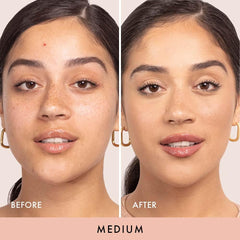 Wander Beauty Wanderlust Powder Foundation Medium open compact showing product accessibility for quick use