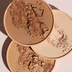 Wander Beauty Wanderlust Powder Foundation Medium texture close-up highlighting velvety finish